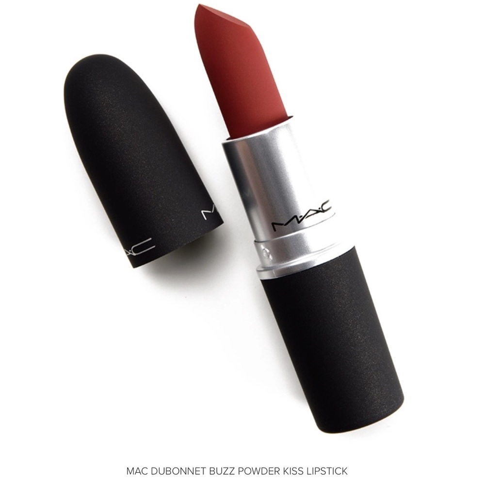 MAC Powder Kiss Lipstick Dubonnet Buzz 926